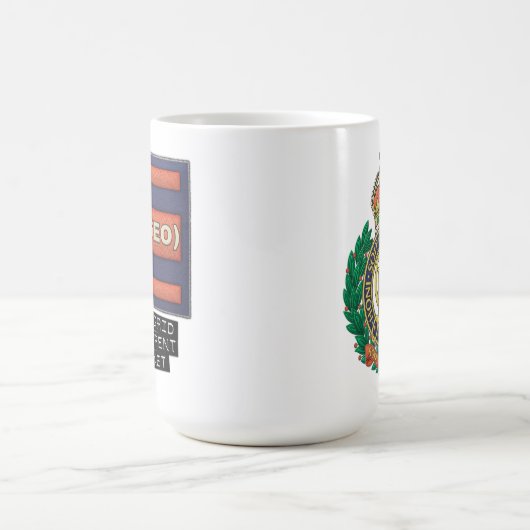 42 (GEO) Keramik Tasse. Kaffeetasse (Mittel)