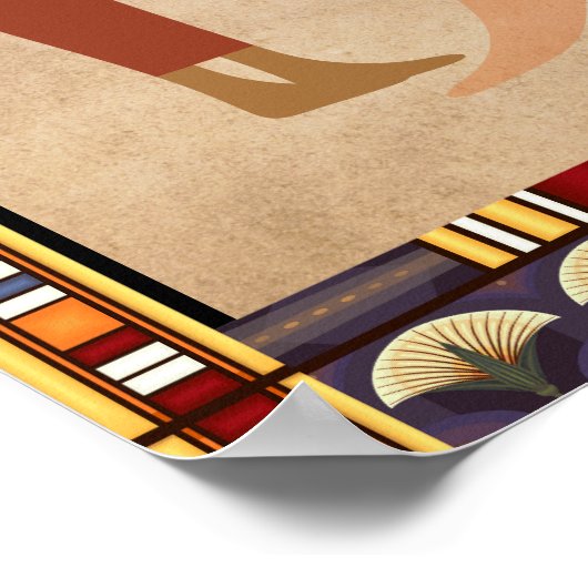 42 Gesetze des Maat - Poster für positive Bejahung (Ecke)