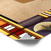 42 Gesetze des Maat - Poster für positive Bejahung (Ecke)