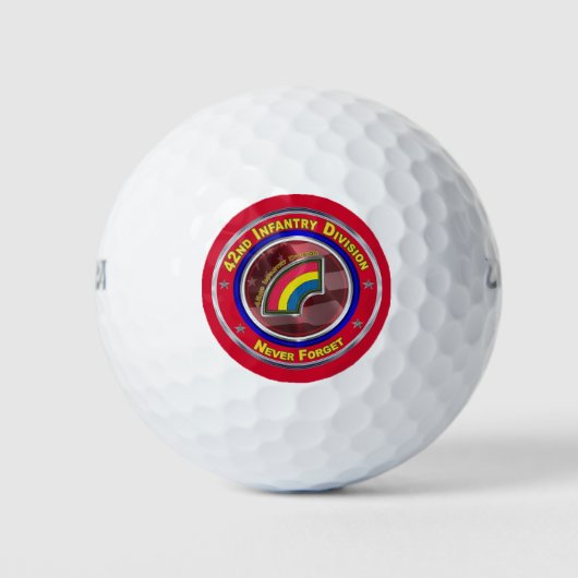 42. Infanterie-Division, kundenspezifisch Golfball (Vorderseite)