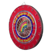 42. Infanterieabteilung Dartscheibe (Vorderseite rechts)