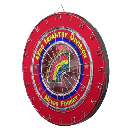 42. Infanterieabteilung Dartscheibe (Vorderseite rechts)