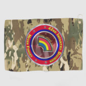 42. Infanterieabteilung Golfhandtuch (Horizontal)