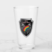 42. Infanterieabteilung "Niemals vergessen" Glas (Vorderseite)