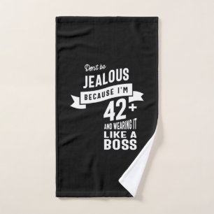 42 Jahre alt - 42. Geburtstag Funny Gift Handtuch