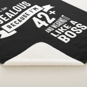 42 Jahre alt - 42. Geburtstag Funny Gift Sherpadecke (3/4)