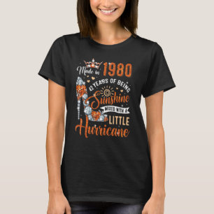 42 Jahre alt Made in 1980 Geburtstag Königin Diamo T-Shirt