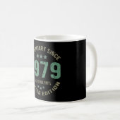 42 Jahre alter Tag Legend 42. Geburtstag Kaffeetasse (VorderseiteRechts)