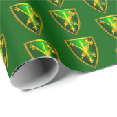 42. Militärpolizei-Brigade Geschenkpapier (Rolleneckpunkt)