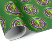 42. Militärpolizei-Brigade Geschenkpapier (Rolleneckpunkt)