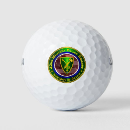 42. Militärpolizei Golfball (Vorderseite)