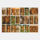 42 Personalisierte Vorlage für FotoCollage Geschenkpapier Set (Vorderseite 2)