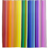 42 Regenbogenspektrum Duschvorhang (Vorderseite)