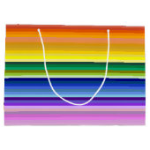42 Regenbogenspektrum Große Geschenktüte (Rückseite)