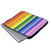 42 Regenbogenspektrum Laptopschutzhülle (Vorne Knopf)