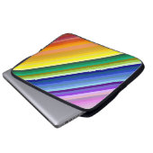 42 Regenbogenspektrum Laptopschutzhülle (Vorne Knopf)