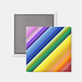 42 Regenbogenspektrum Magnet (Vorderseite/Rückseite)