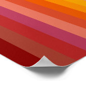 42 Regenbogenspektrum Poster (Ecke)