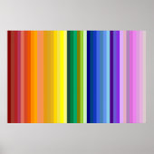 42 Regenbogenspektrum Poster (Vorne)
