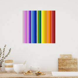 42 Regenbogenspektrum Poster