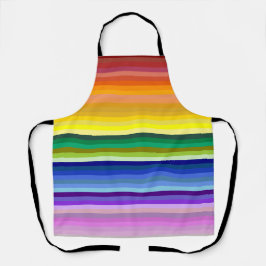 42 Regenbogenspektrum Schürze