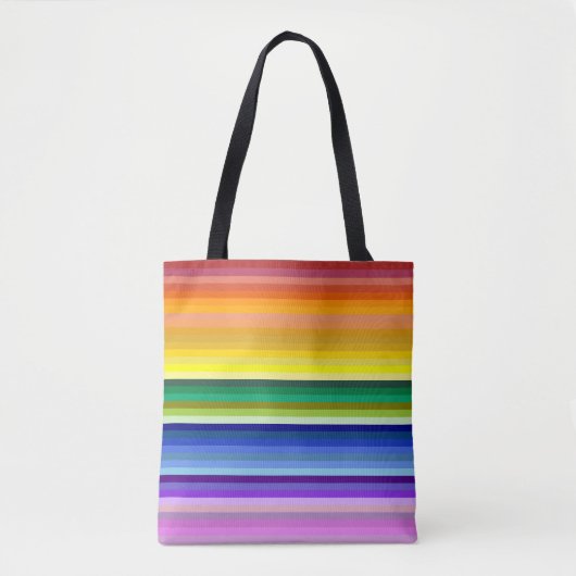 42 Regenbogenspektrum Tasche (Vorderseite)