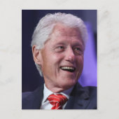 42 William Jefferson Clinton Postkarte (Vorderseite)