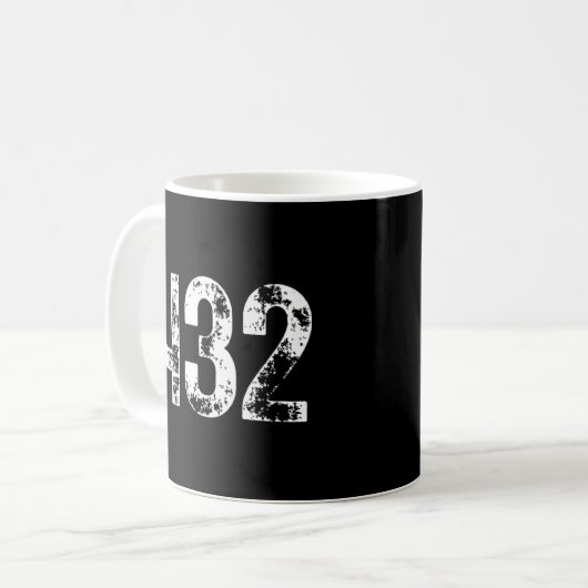 432 Area Code Midland TX Mobile Telefone Area Cod Kaffeetasse (Vorderseite Links)