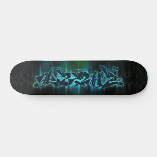 432 Hz Resonate Frequency Deck Skateboard (Horizontal)