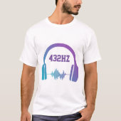 432hz Heilfrequenz T - Shirt (Vorderseite)