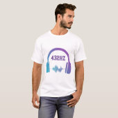 432hz Heilfrequenz T - Shirt (Vorne ganz)