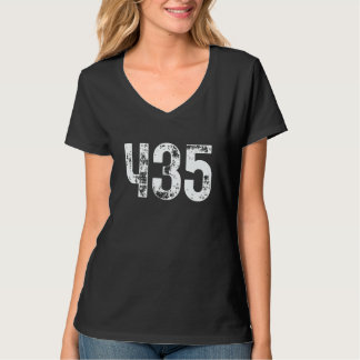 435 Vorwahl St George UT Mobiltelefon Bereich T-Shirt