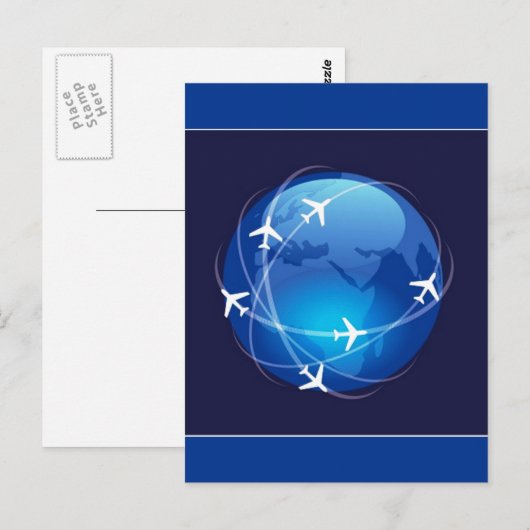 43 (1) POSTCARD POSTKARTE (Vorne/Hinten)