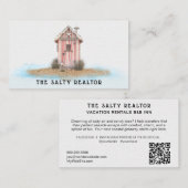 *~* 43 AP13 REALATOR Beach Rentals B&B Inn Visitenkarte (Vorne/Hinten)