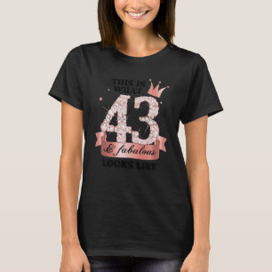 43 & Fabulous I Rose and White Party Gruppe Candid T-Shirt