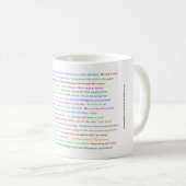 43 Funny Romania Expressions Conversation Piece Kaffeetasse (VorderseiteRechts)