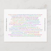 43 Funny Romania Expressions Conversation Piece Postkarte (Vorderseite)