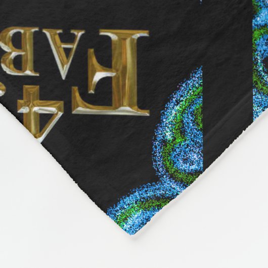 43. Geburtstag Fleecedecke (Ecke)