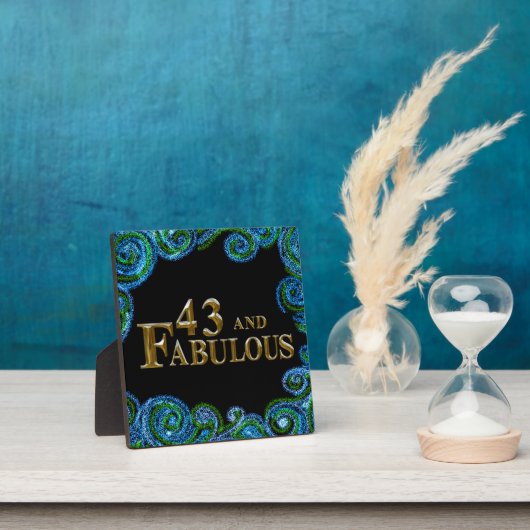 43. Geburtstag Fotoplatte (InSitu)