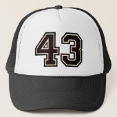 43. Geburtstagsparty Truckerkappe (Vorderseite)