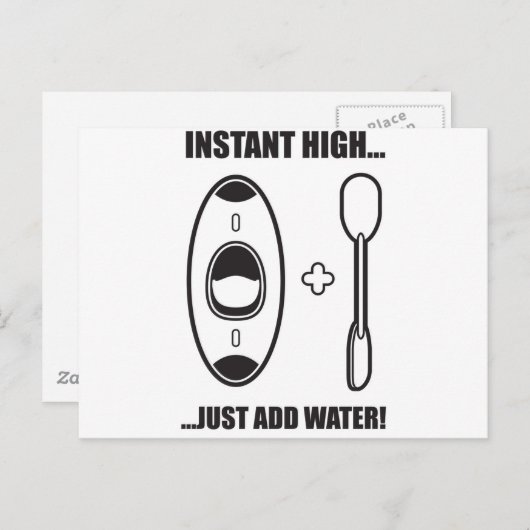 43. Instanthoch Postkarte (Vorne/Hinten)