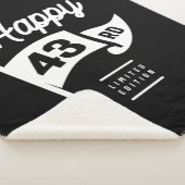 43 Jahre alt - 43. Geburtstag Funny Gift Sherpadecke (3/4)