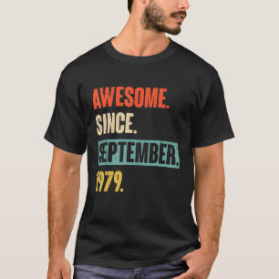 43 Jahre alt 43. Geburtstag Phantastisch seit Sept T-Shirt