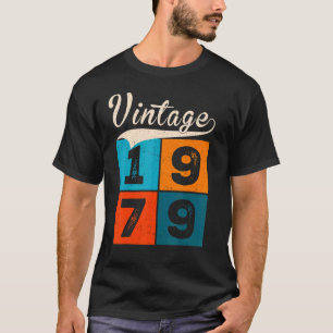 43 Jahre alt für Männer Frauen am Geburtstag Vinta T-Shirt