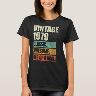 43 Jahre alt Phantastisch Vintag 1979 43. Geburtst T-Shirt