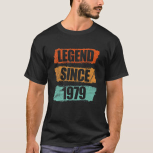 43 Jahre alte Legende seit 1979 43. Geburtstag T-Shirt
