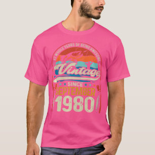 43 Jahre Fliegenfischer im September 1980 43. T-Shirt