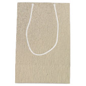 43. Jubiläum Beach Hearts Mittlere Geschenktasche Geschenktüte (Rückseite)