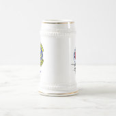 43. Kundenspezifisches Zeichen Stein w/call Bierglas (Mittel)