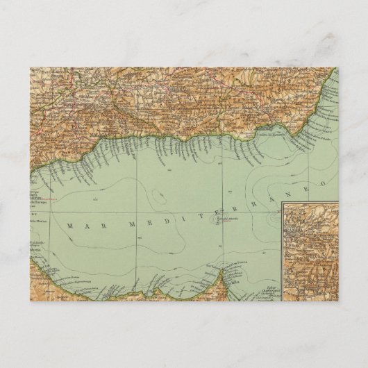 43 Spanien, Portugal, Süden Postkarte (Vorderseite)